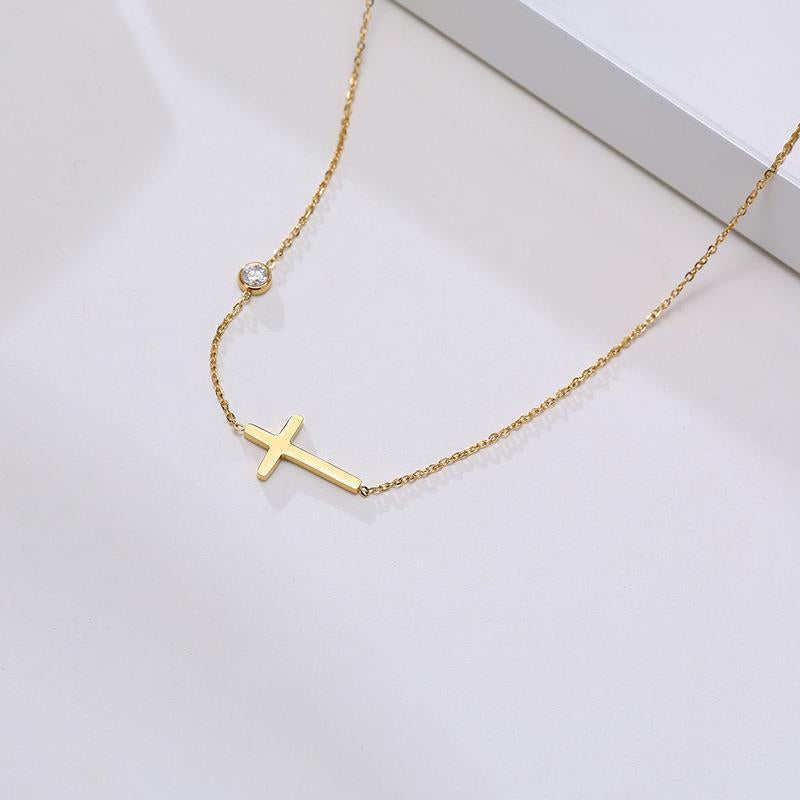 Faith Necklace Gold