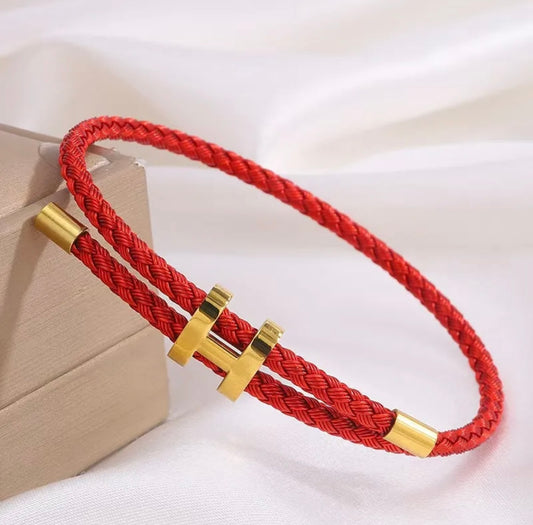 Halina Bracelet (Red/Black)