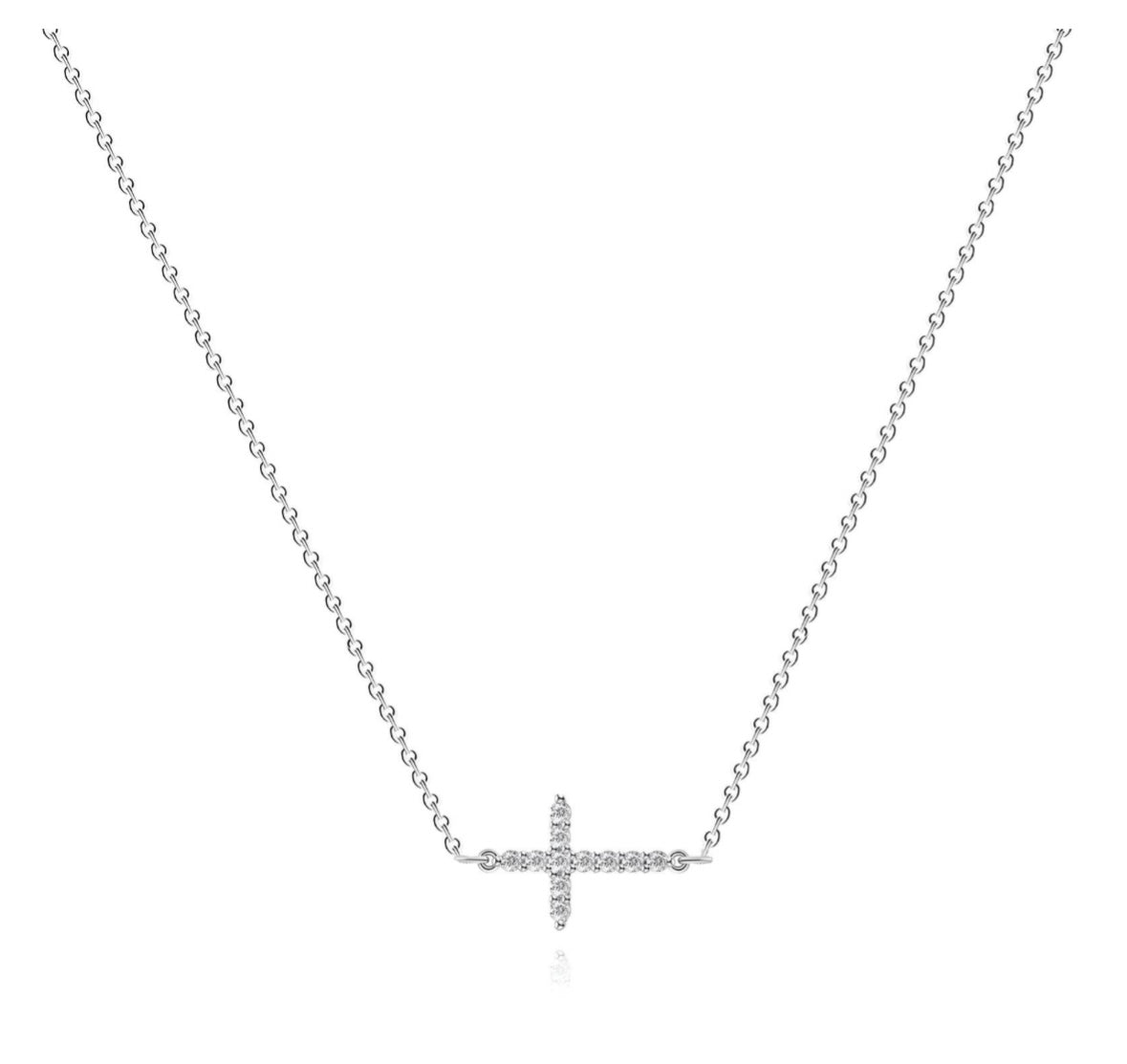 Faith Necklace Silver