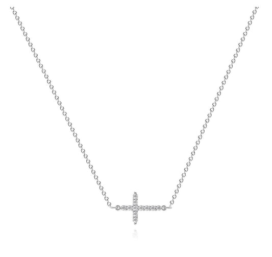 Faith Necklace Silver